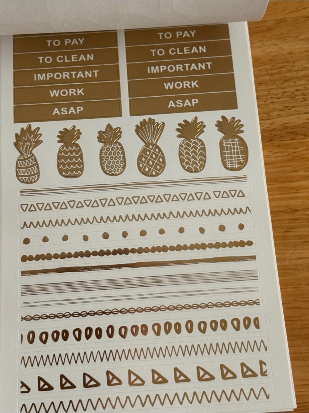 Recollections Cactus Spiral Planner & Sticker Sheet - Pink, Green, Blue - Picture 5 of 9